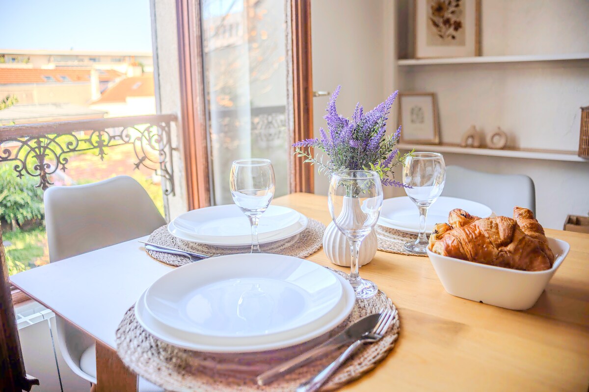 Coin repas dressé